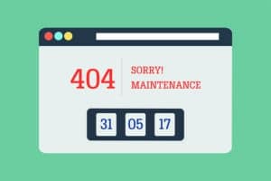 custom 404 error page design